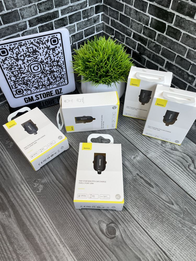 Автомобильное зарядное устройство Baseus 3OW Fast Charger