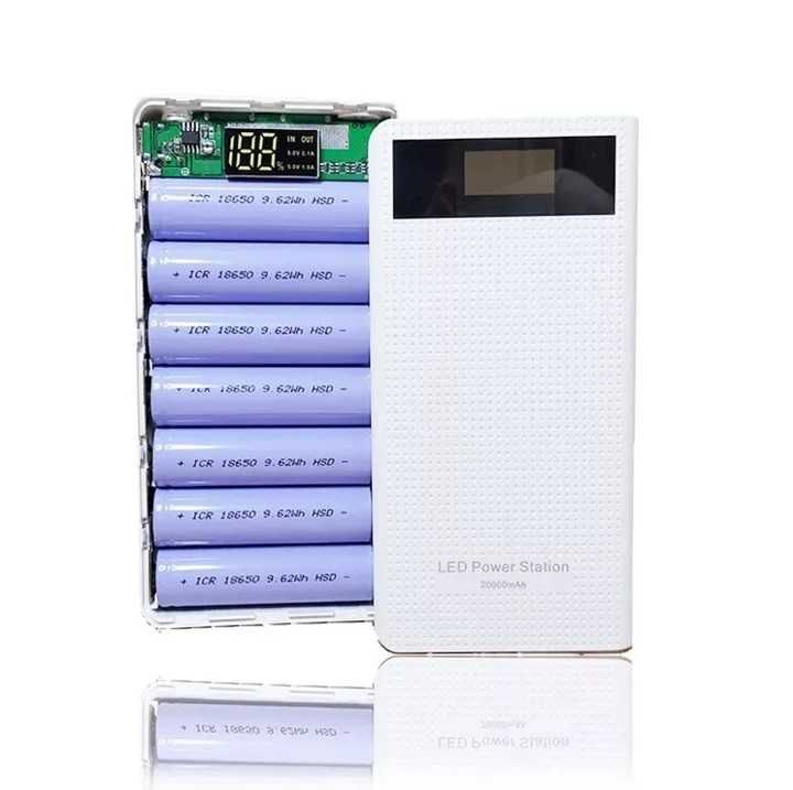 PowerBank (повер банк) с аккумуляторами 18650 новый 3 модели