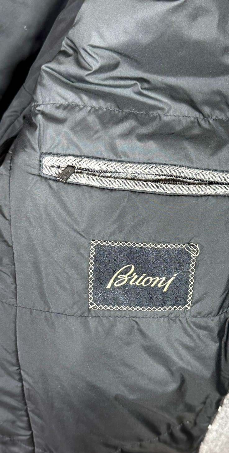 Мужское шерстяное пальто Brioni