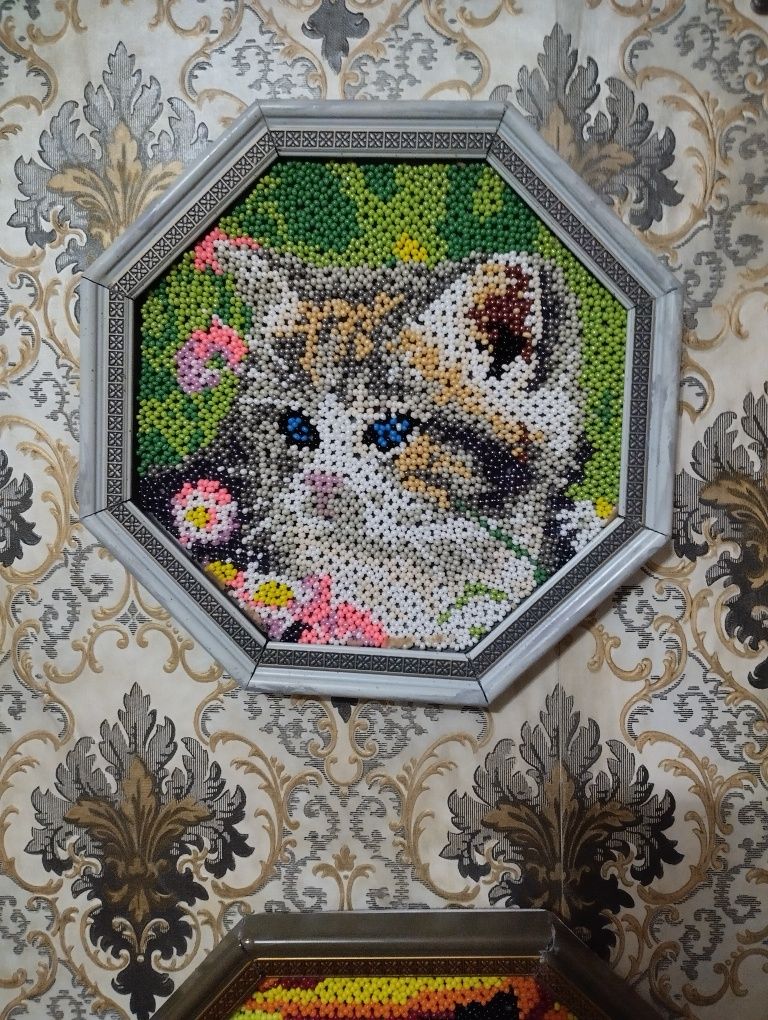 Картины из бисера