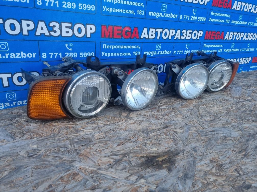Фары на BMW E34.
