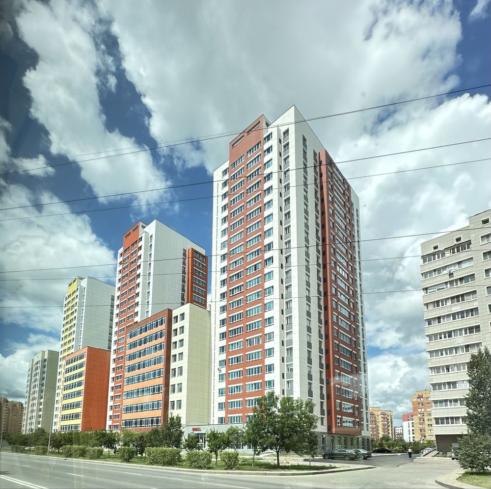 1ком 41.3м2 на 14/21эт ул. Косшыгулулы д.4 ЖК Акерке-2