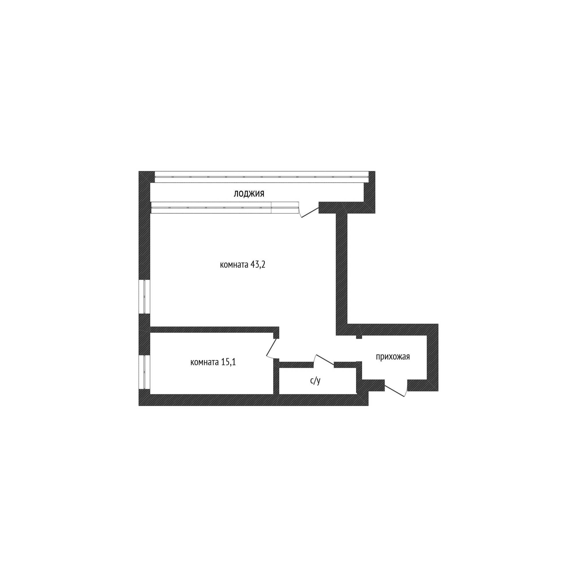 Продажа 2-комнатной квартиры