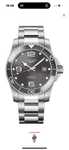 Часы longines серые дайверские