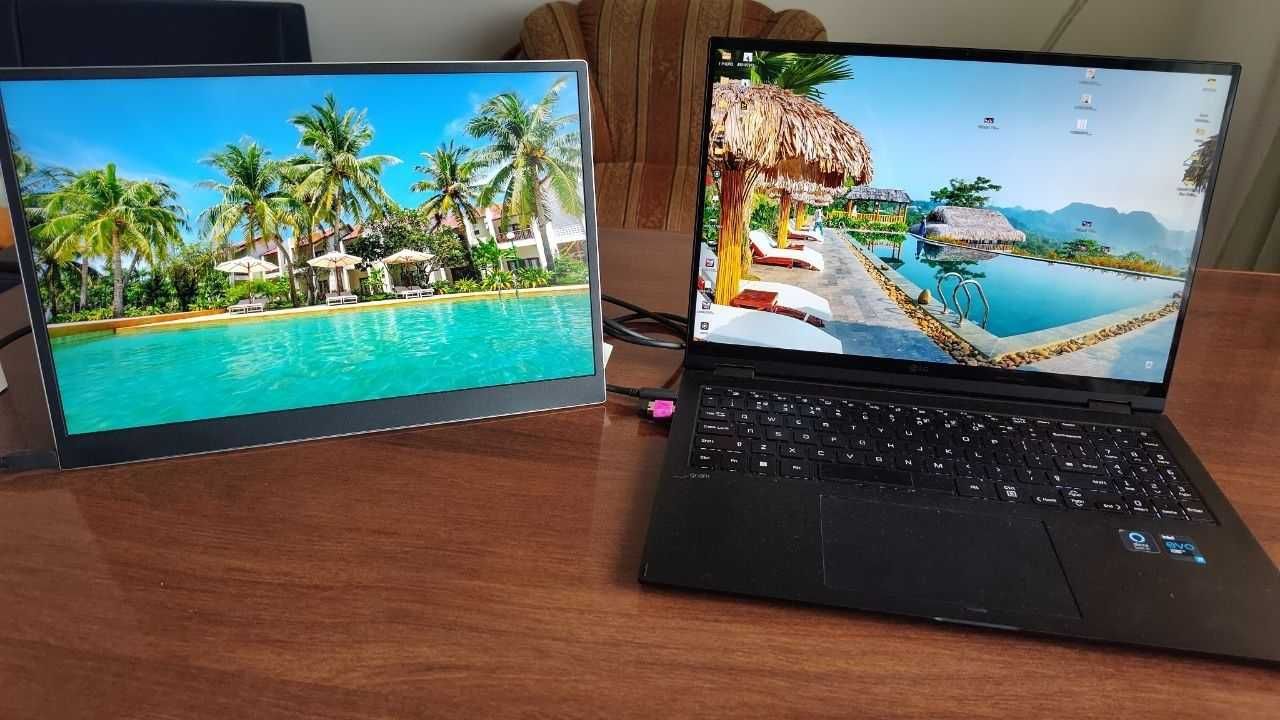 Второй экран монитор для ноутбука LG Gram +VIEW 16 Дисплей 2K Quad HD