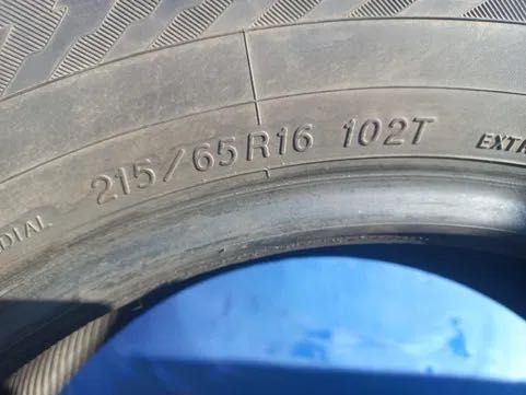 Продам резину 215/65 R16
