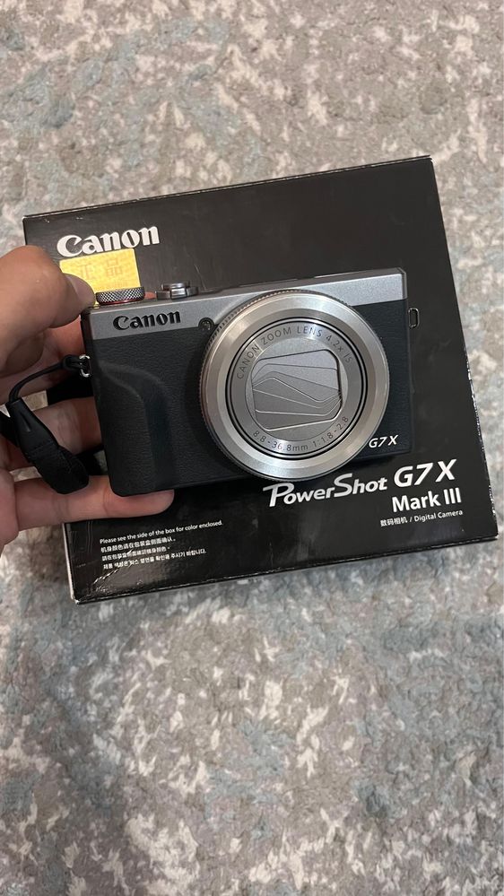 Canon G7X Mark 3