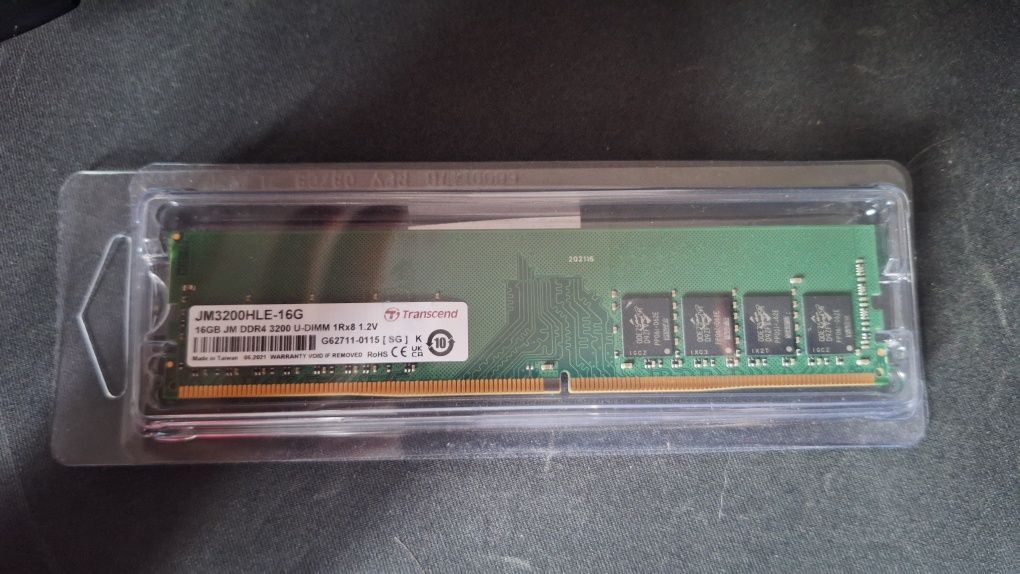 Продам оперативную память Transcend 16GB 3200