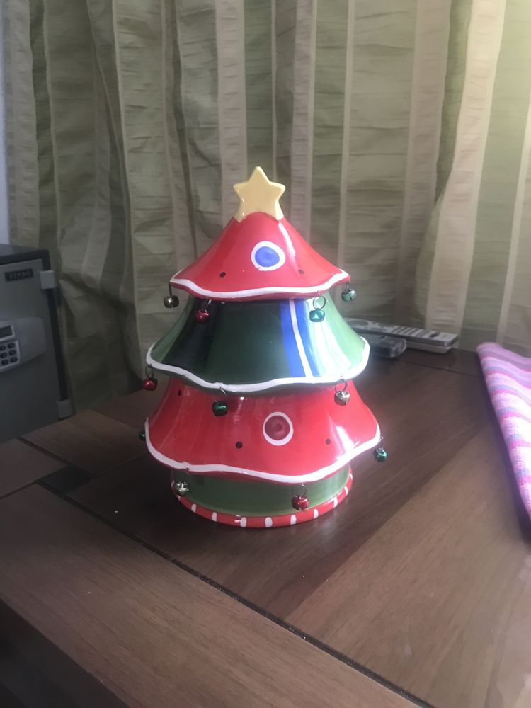 Ваза Елка керамическая