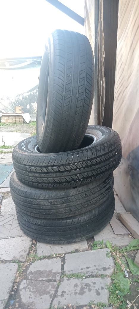 Шикарные шины Nankang Toursport m+s б/у. Комплект