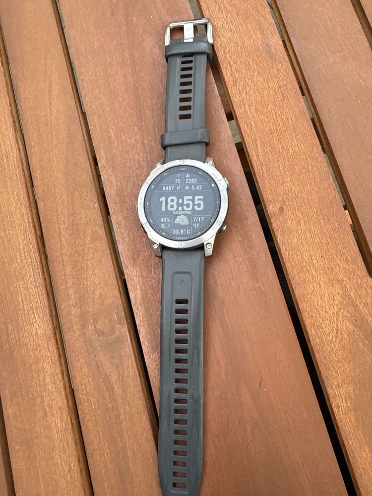 Garmin Fenix 7s, супер часы для повседневнки