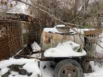 Продам прицеп с алюминиевой бочкой
