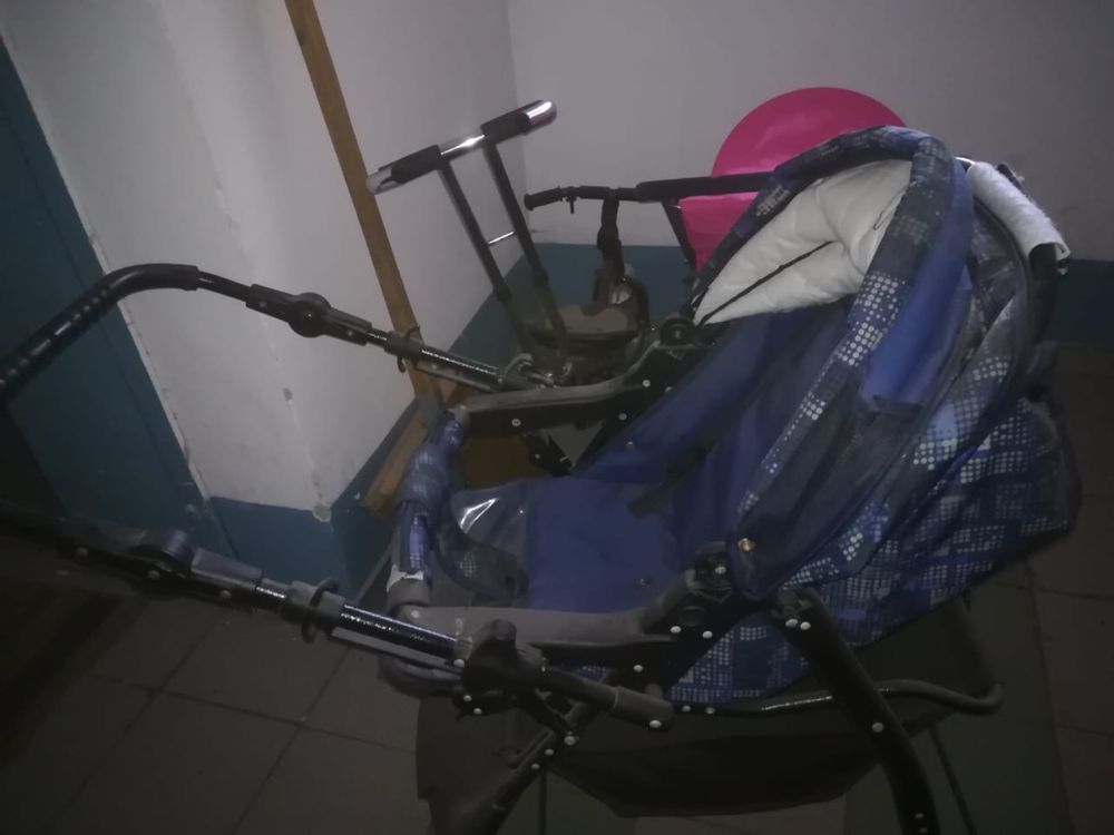 Коляска детская лето зима