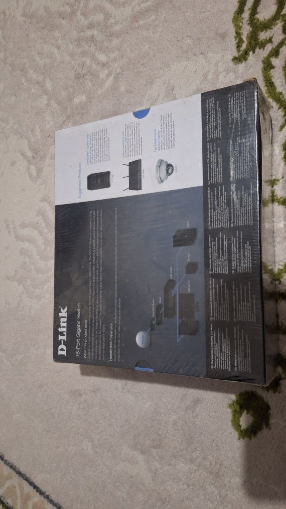 Продаю Хаб 16 порт гиговый Dlink