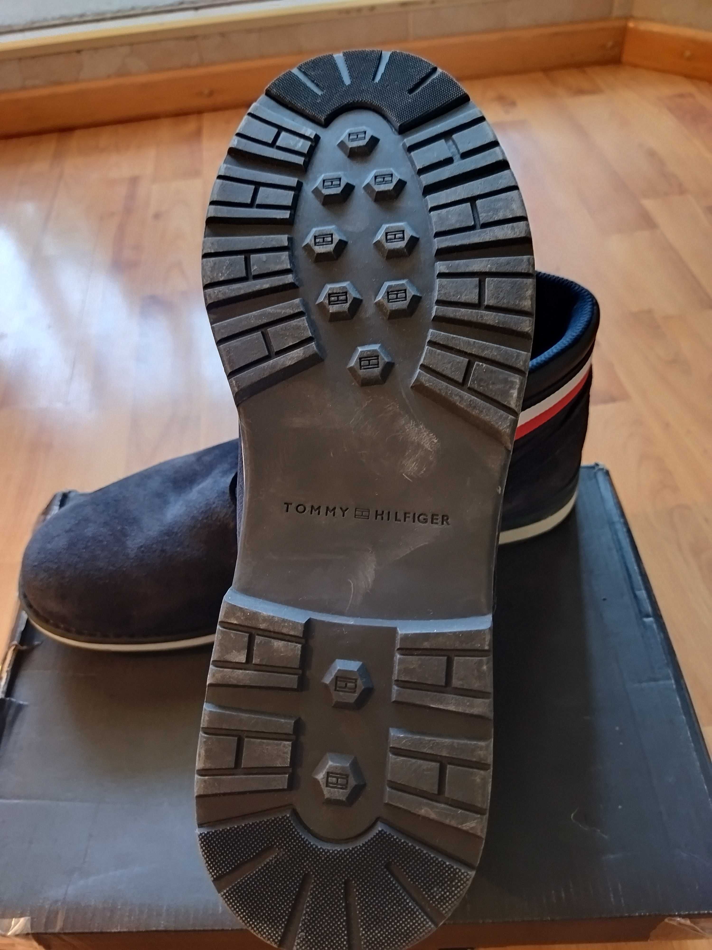 Ботинки Tommy Hilfiger (США),замша,весна,оригинал,новые,р-р 44