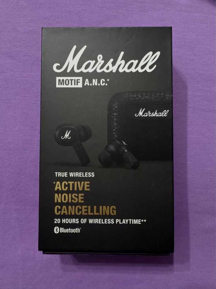 Продаю беспроводные нашуники Marshall Motif 2