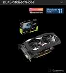 Geforce GTX Asus Dual 1660Ti 6Gb