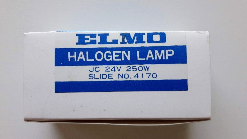 Фирменные Лампы " ЕLMO " halogen lampa "ELMO" made in JAPAN.