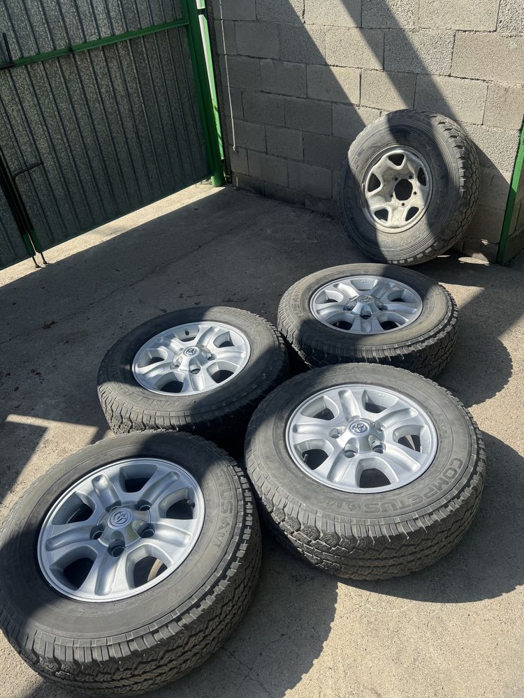 Продам Диски R17 с резиной . Land Cruiser 100.