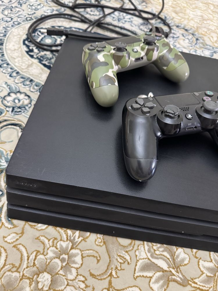 Ps4 pro +2 джестик цена 100000 тг