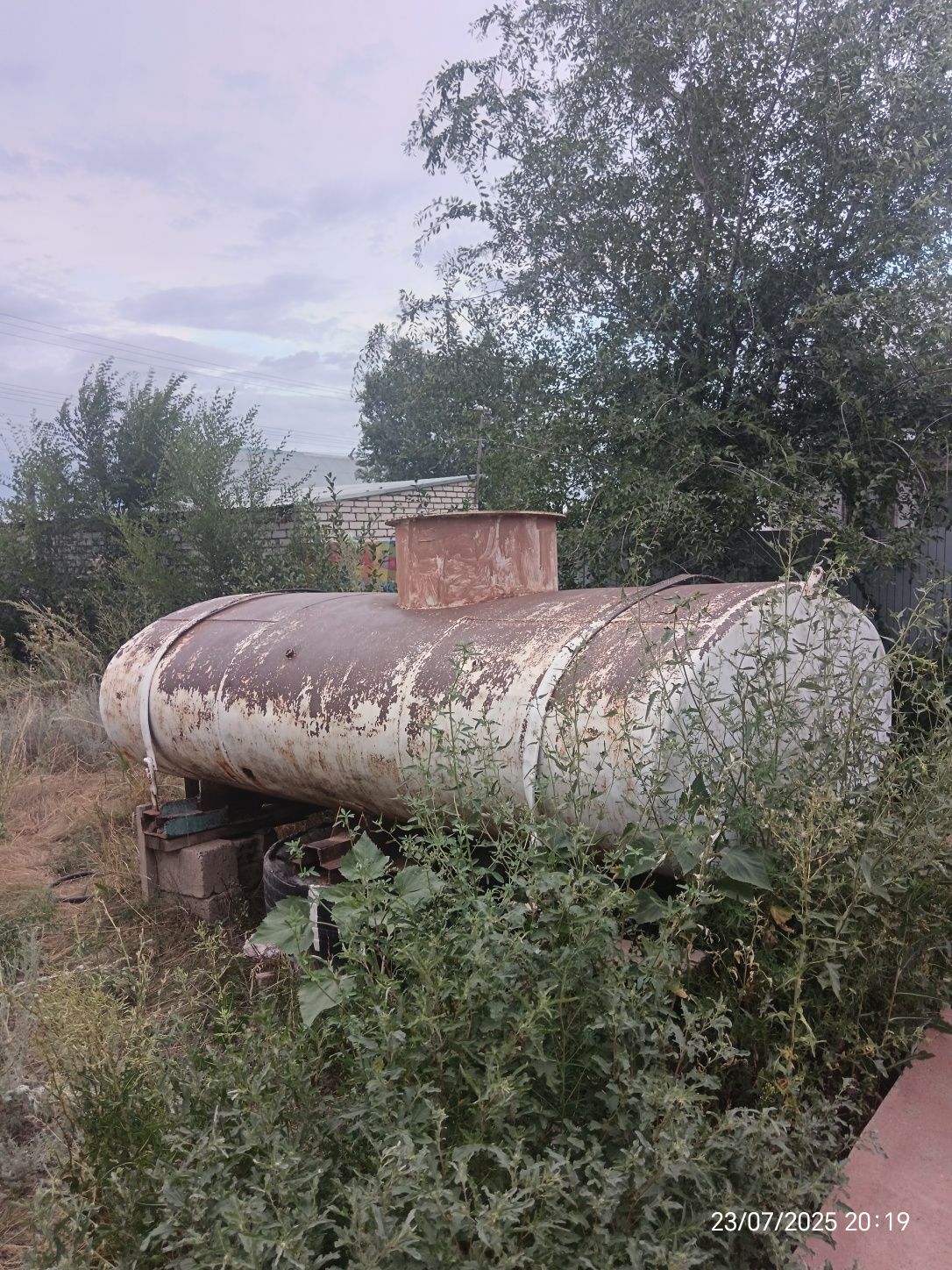 3.5 кубовы бочка для воды.