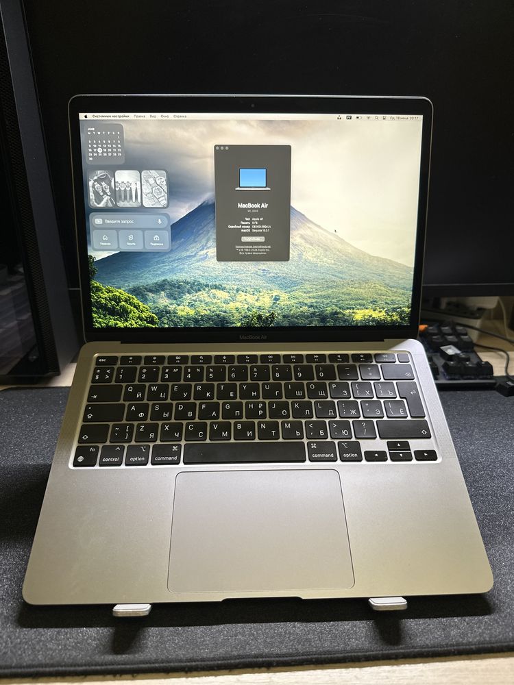 Macbook M1 256 gb за 260.000