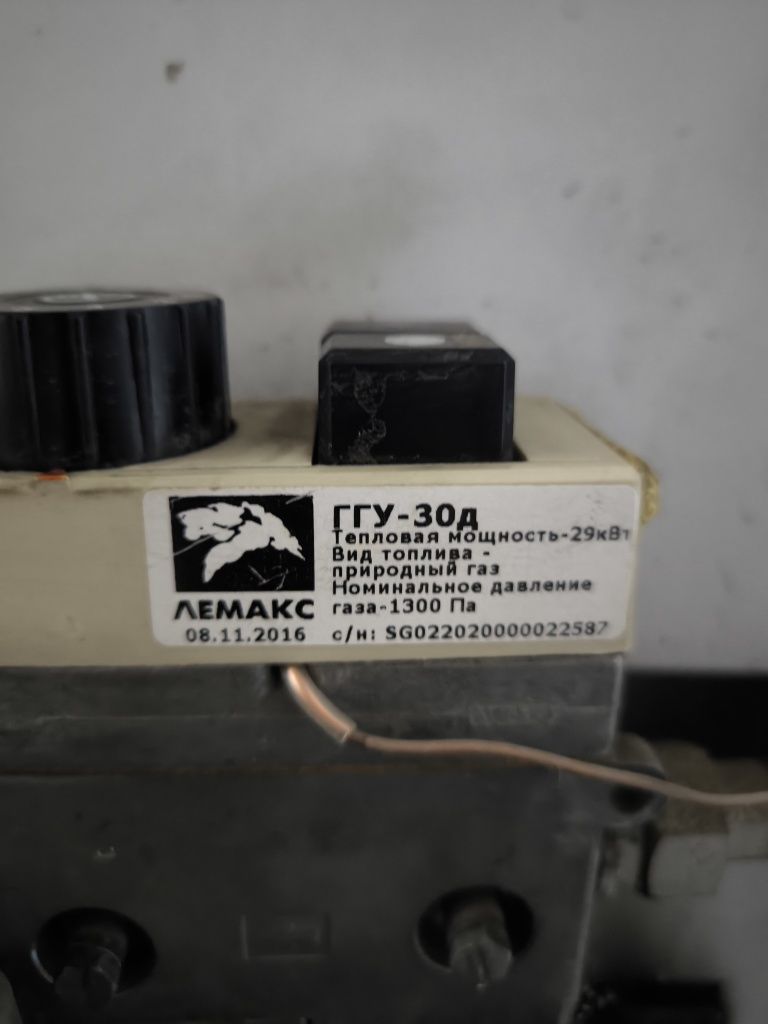 Газовый котел Лемакс, котел отопительный с дымоходом.