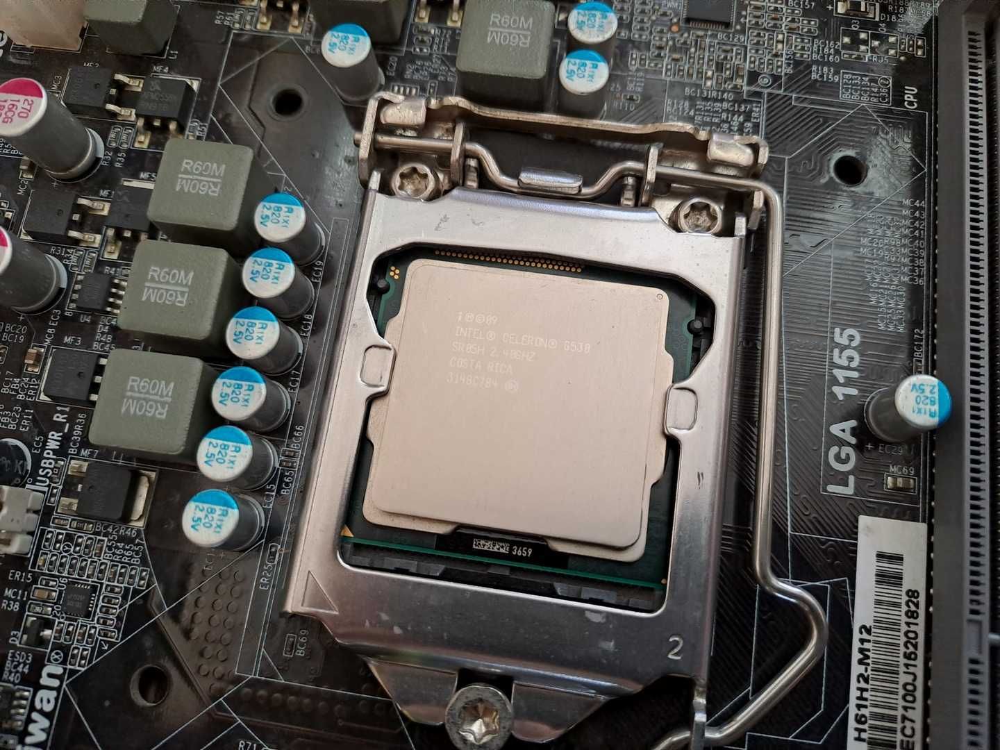 Материнская плата Ecs Elitegroup H61H2-M12 (V1.0) lga 1155