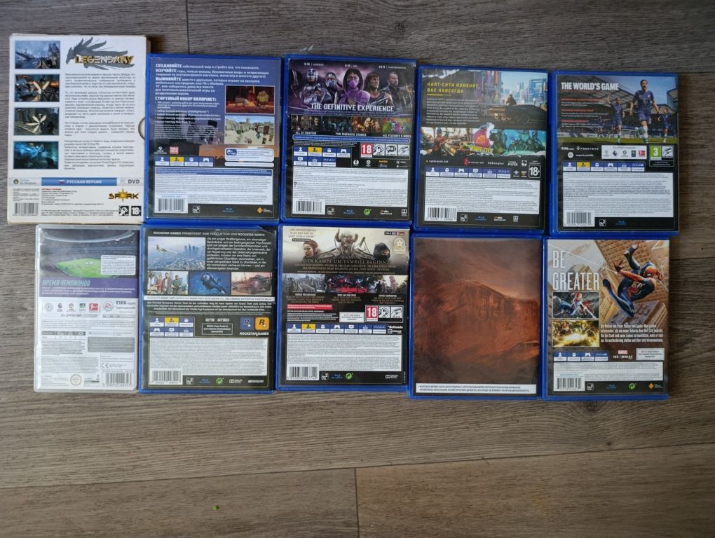 Продам игры для PlayStation 4 — отличное состояние, выгодные цены!
