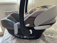 Автолюлька Cybex Aton M i-Size (Soho Grey) — как новая