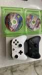 X BOX one s 1tb с дисками приставка в хорошем состояний