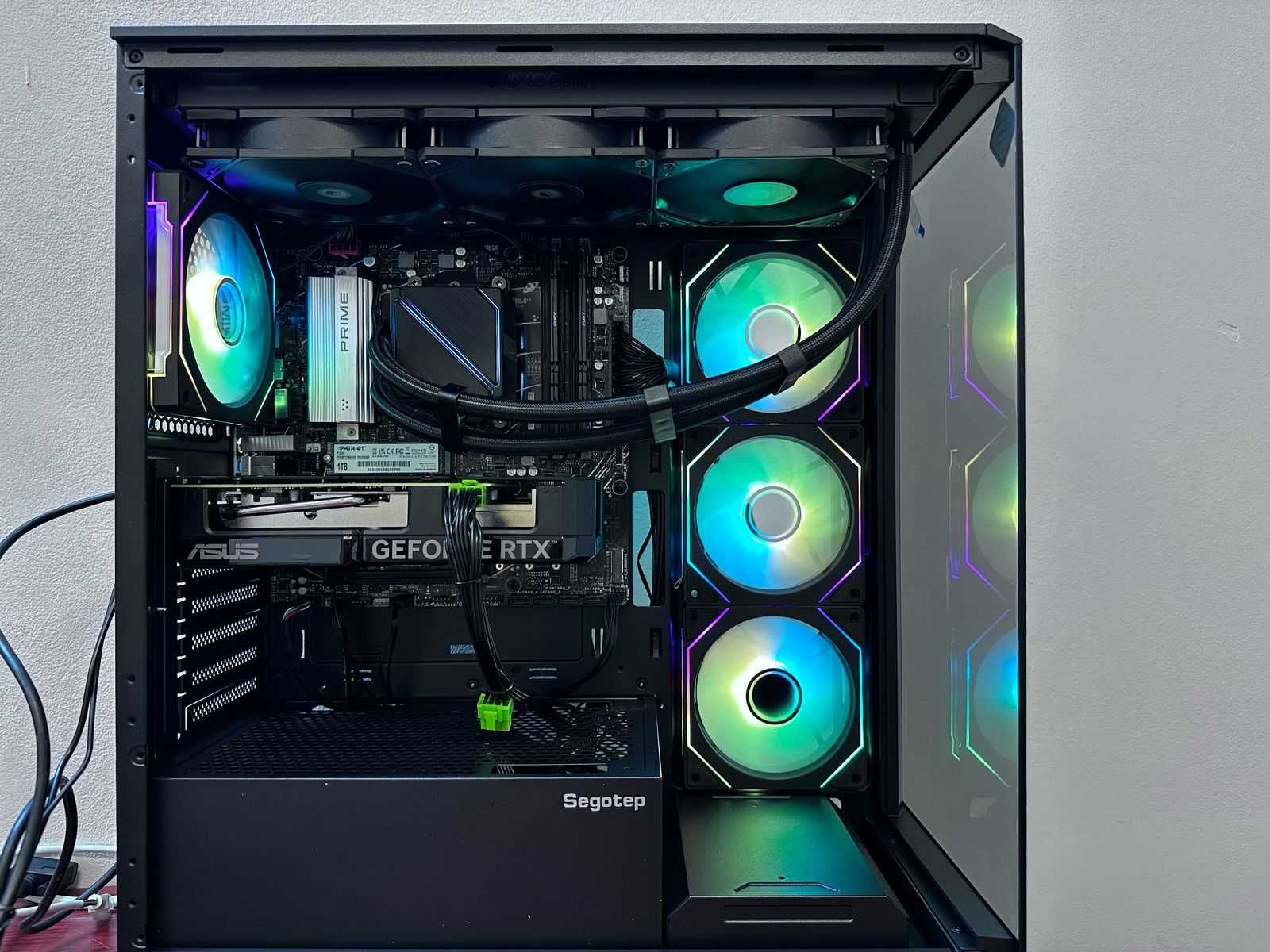 Игровой пк/компьютер/системный блок/i7 12700k/4070sup/DDR32/1tb ssd m2