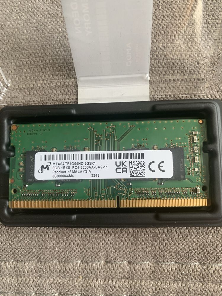 Продам озу 8 гб so-dimm