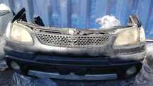 Ноускат Toyota Spacio I (97-01) фара, радиатор, бампер, телевизор