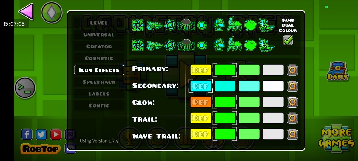 Продам читы на geometry dash