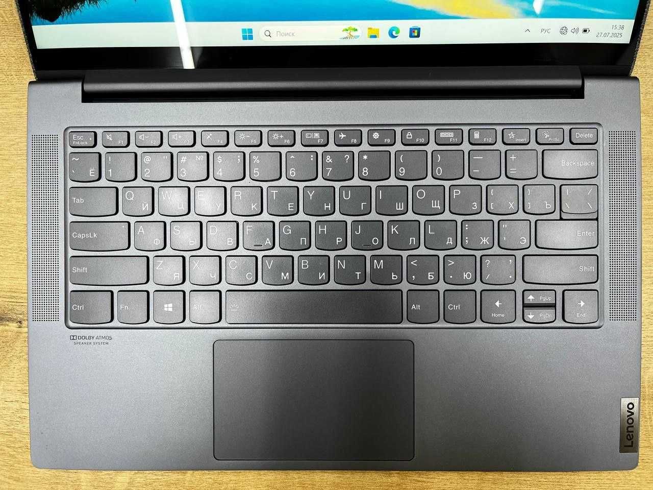 Ноутбук шикарным экраном Lenovo Yoga Slim 7 -Core i7-1065G7/16GB/256GB