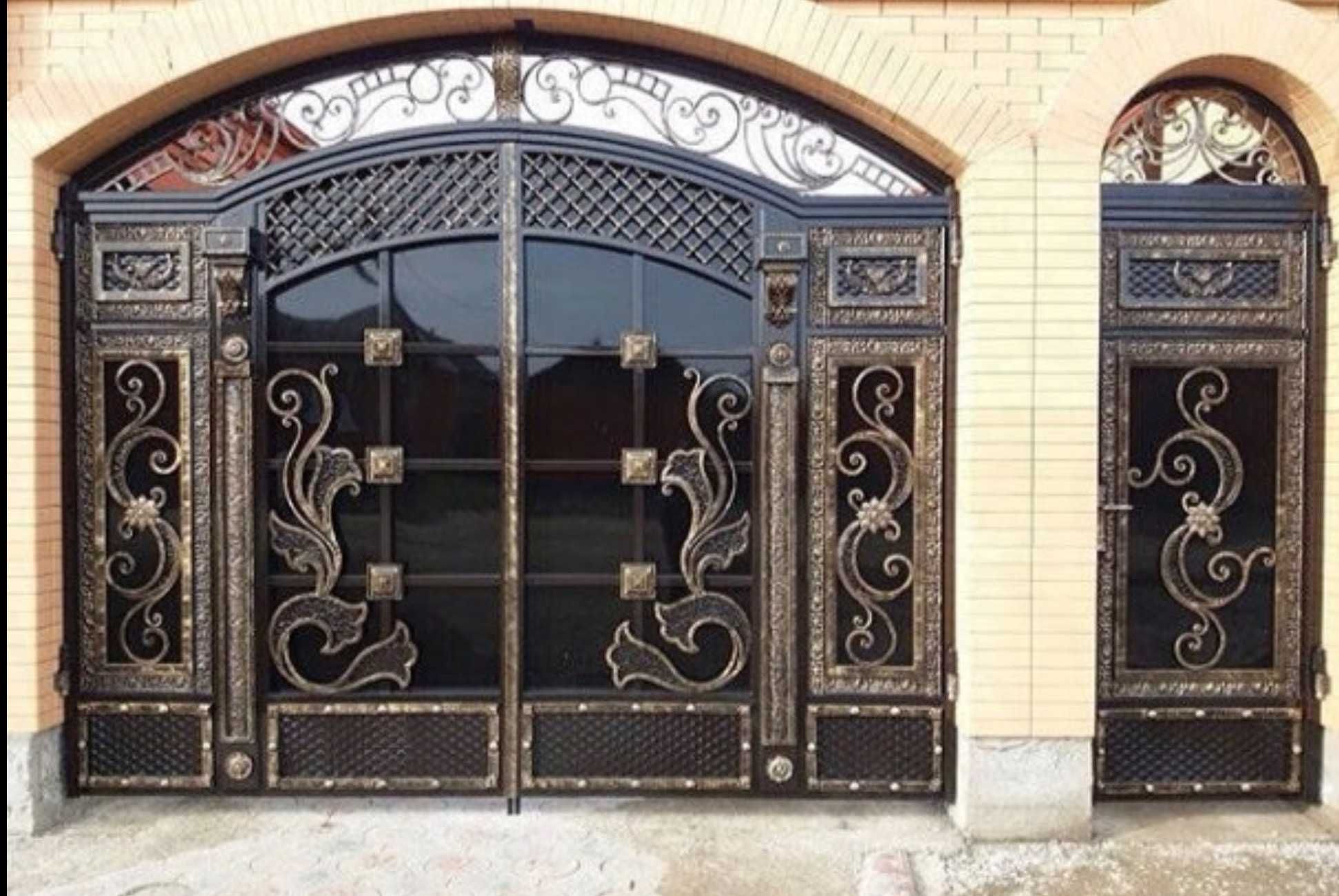 Предлагаем вам навесы, беседки, перила, балконы, скамейки, ворота