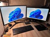 Два монитора Samsung 27" LC27F396FHI и Samsung 23.5" LC24F396FHI
