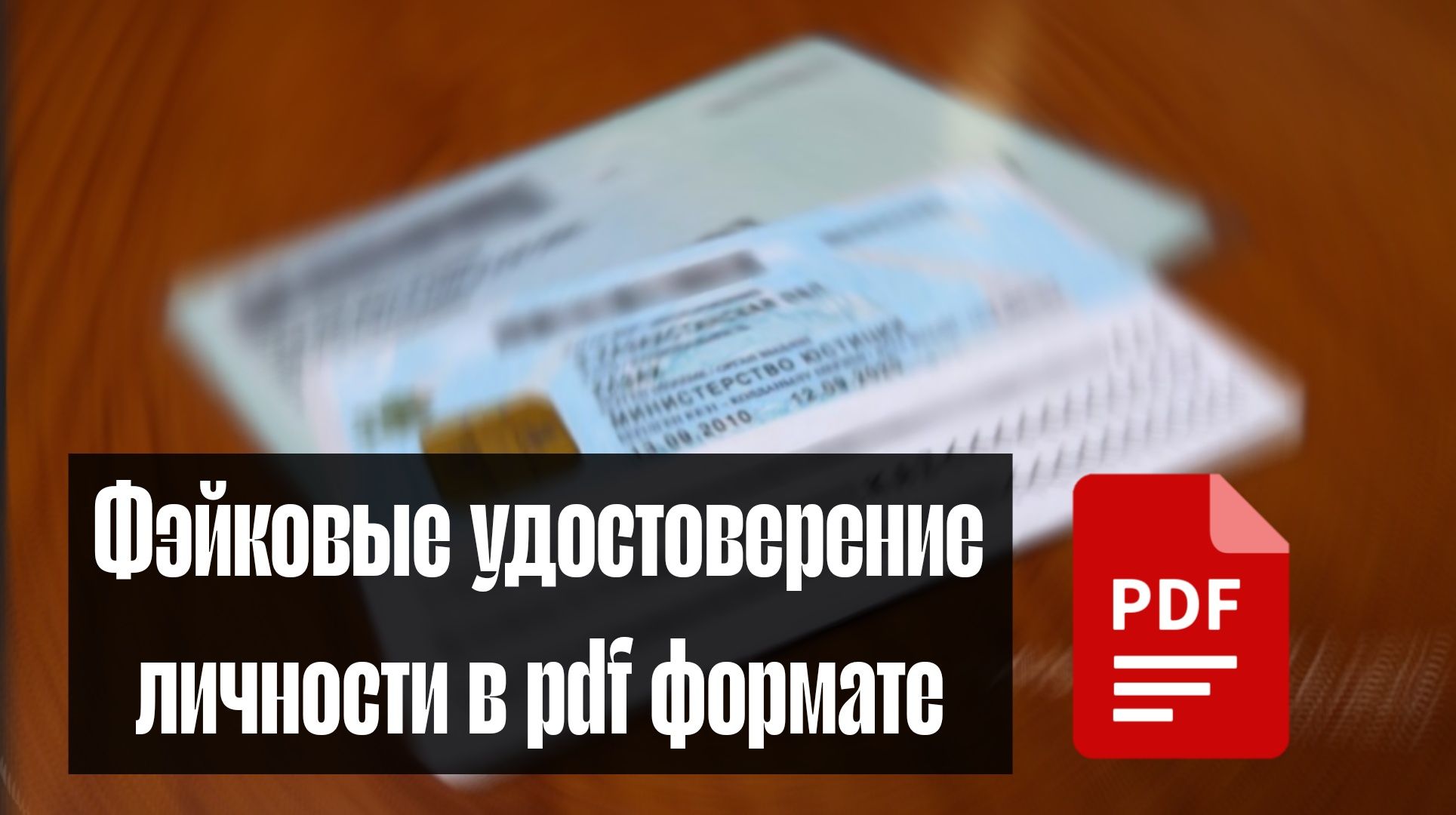 Fake удостоверение