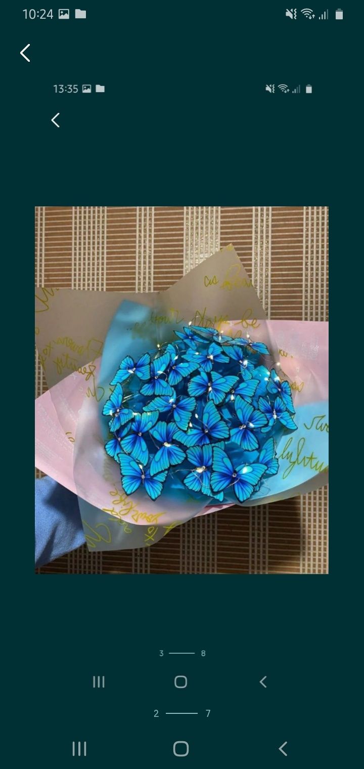 Букеты из бабочек