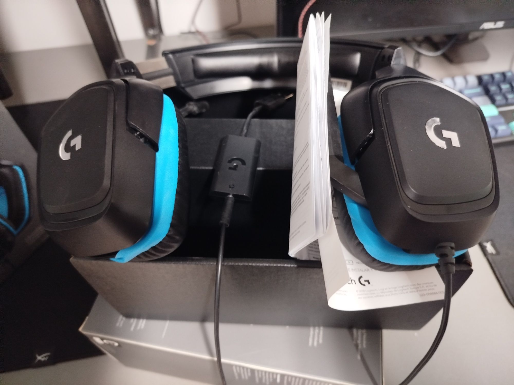 Продам наушники logitech g432