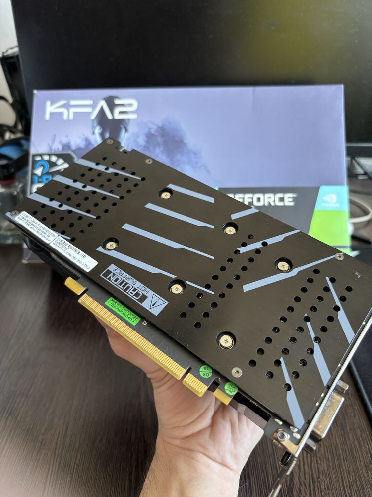 Видеокарта KFA2 GeForce GTX 1660 Ti 1-CLICK OC