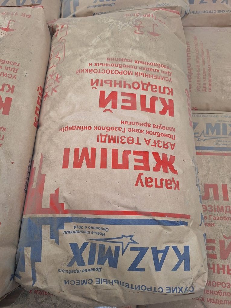 Цемент клей песок