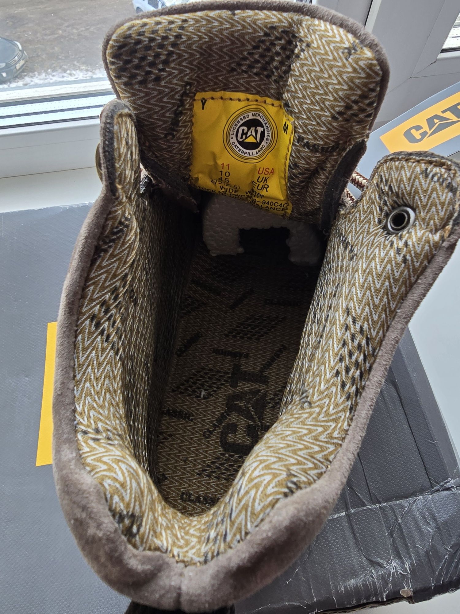 Демисезонные/зимние ботинки CATERPILLAR 43 размер