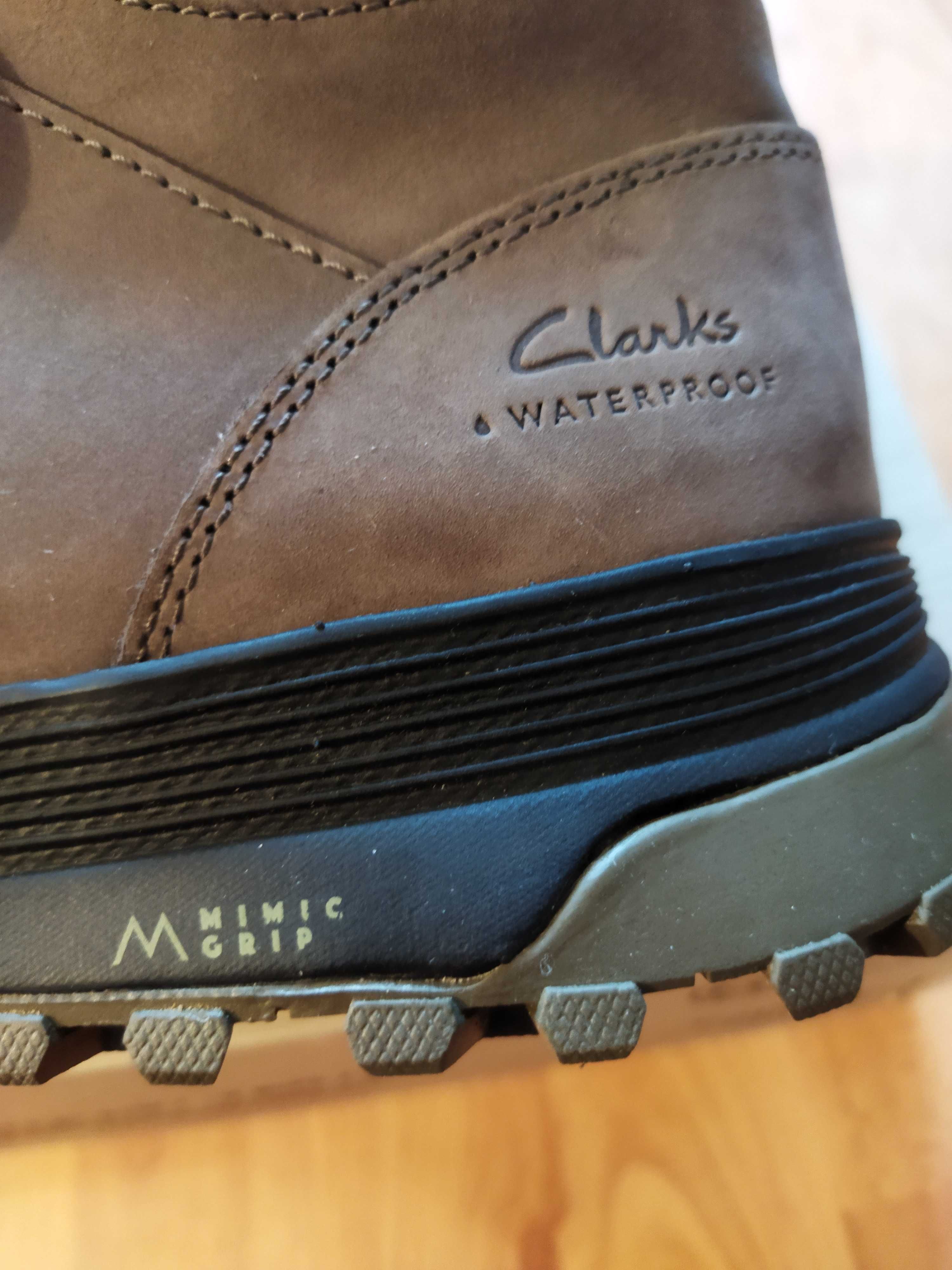 Ботинки Clarks (Великобритания),нубук,оригинал,новые,р-р 42 и 43