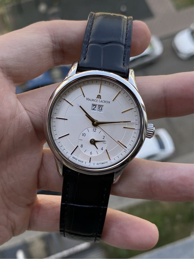 Мужские часы MAURICE LACROIX Les Classiques Grande Date GMT Automatic