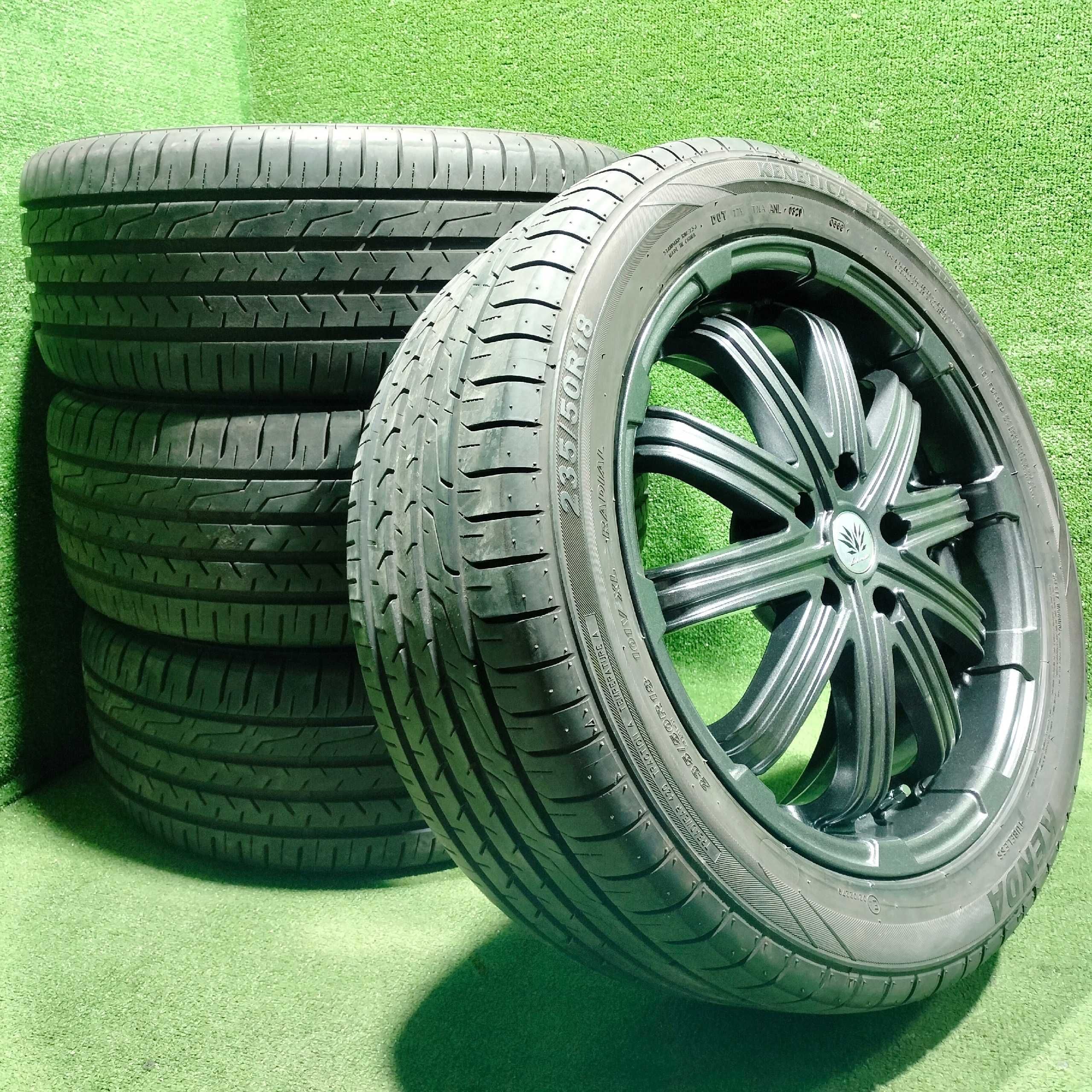 Продам Диск с резиной Work Lehrmeister R18 7,5 JJ 5/114,3 ET 38 Графит
