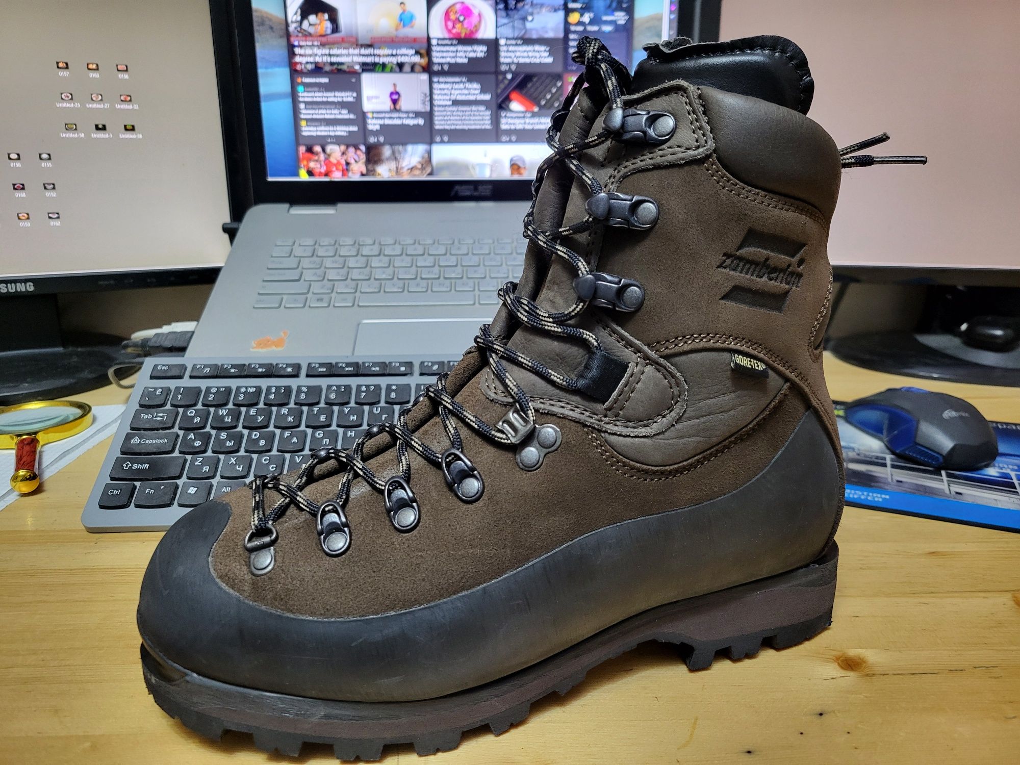 Двухрантовые ботинки  ZAMBERLAN Mountain  Expert Ibex GT RR  или обмен