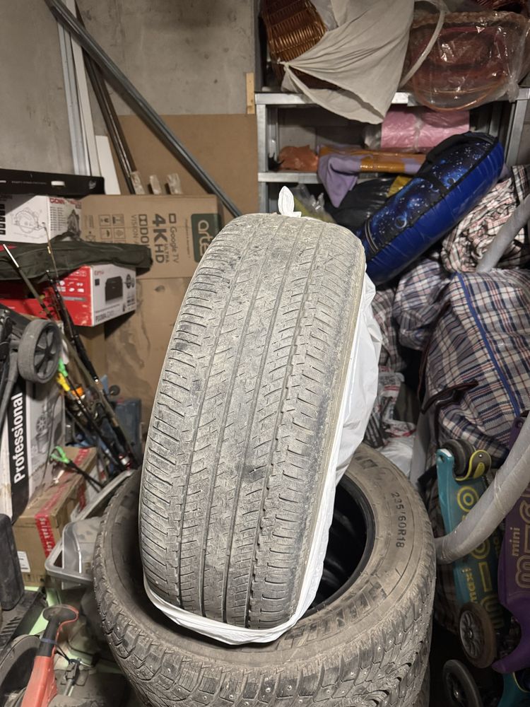 Шины Bridgestone в хорошем состоянии! 245/55/19. Комплект 45000 тыс