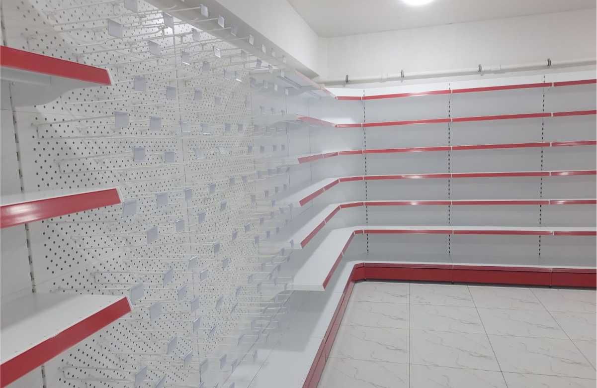 Универсальные торговые стеллажи, стеллаж в магазин asts